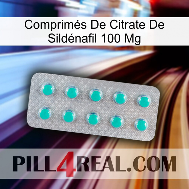 Comprimés De Citrate De Sildénafil 100 Mg 28